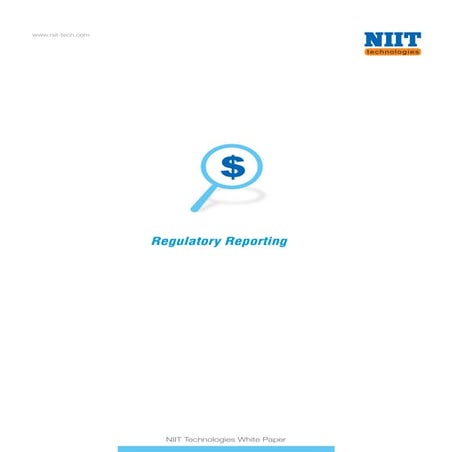 NIIT Technologies regulatory reporting