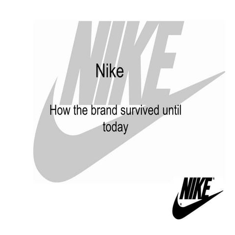 Nike Ppt