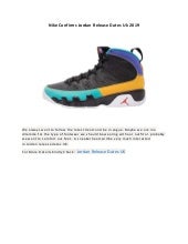 jordan release dates 2018 uk