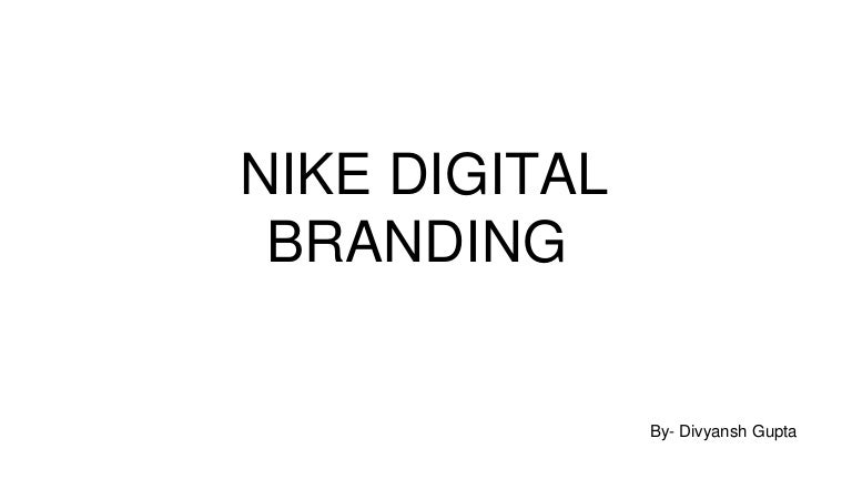 digital marketing nike