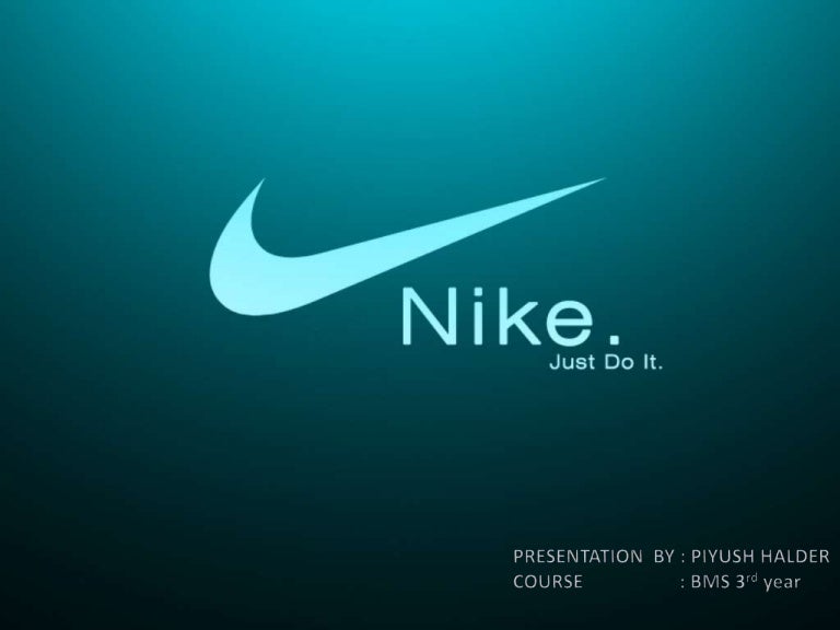 ppt on nike