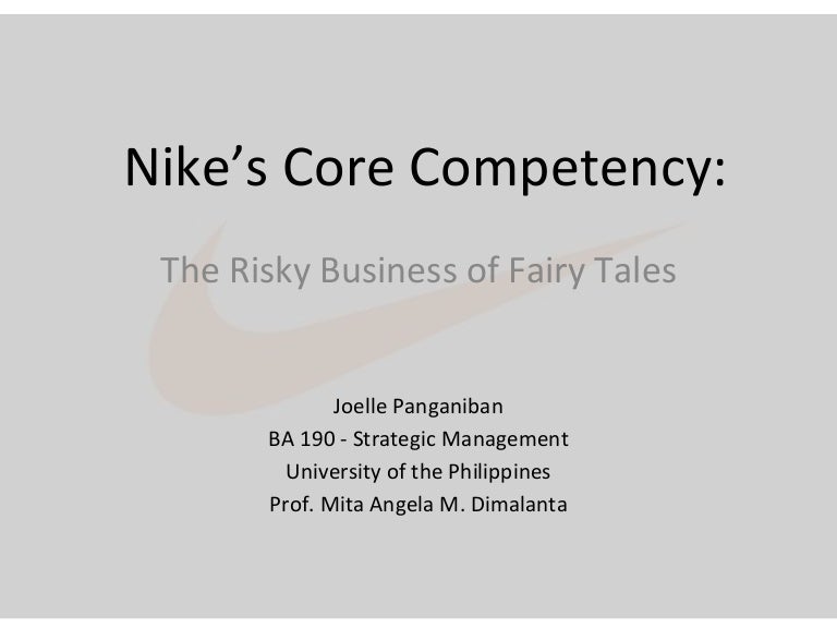 nike core competencies