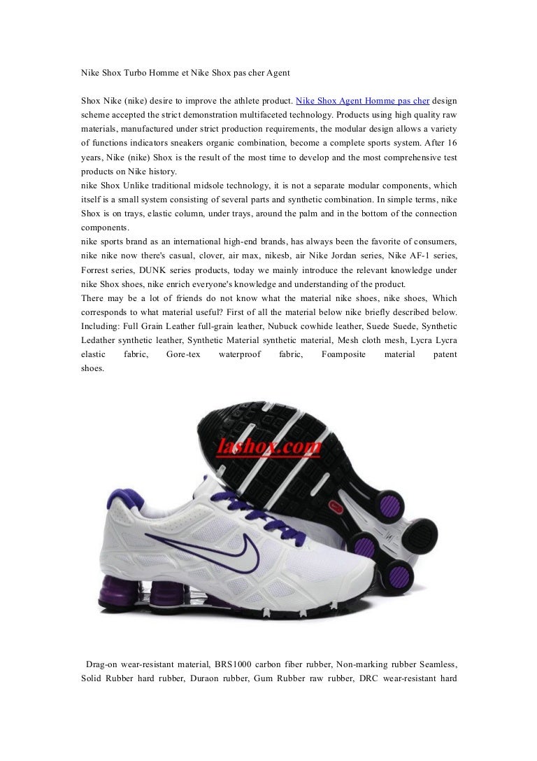 nike shox turbo pas cher