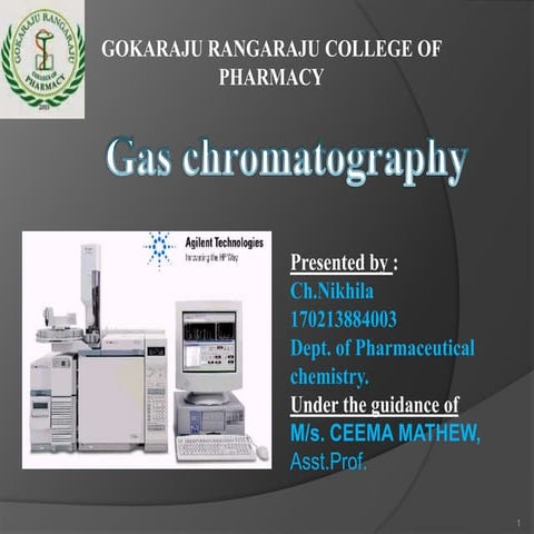 GAS CHROMATOGRAPHY