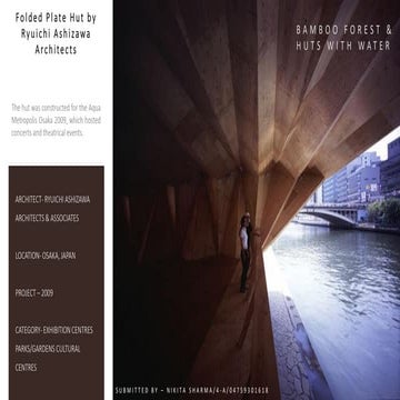 Folded plates case study (theory of structures)