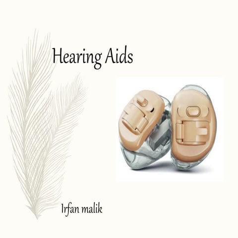 Hearing aids
