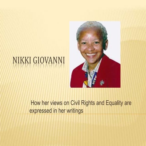 Nikki giovanni