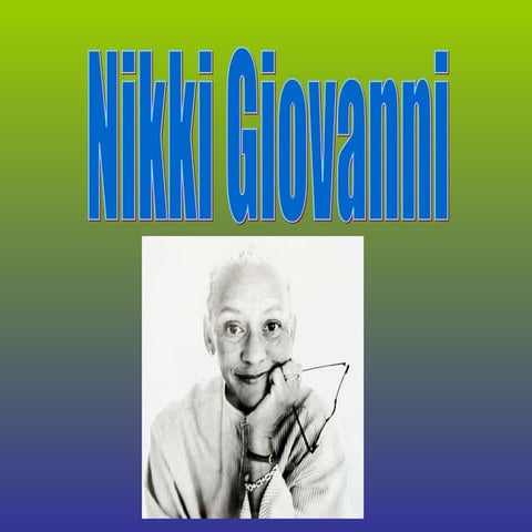 Nikki giovanni