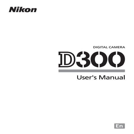 Nikon d300 eng manual (noprint)