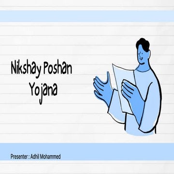 Nikshay Pokshan Yojana - National programe