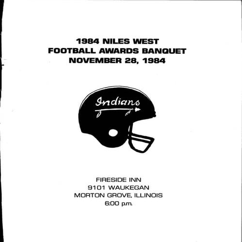 Niles West Football Award Banquet 84