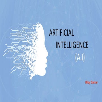 ARTIFICIAL INTELLIGENCE (A.I)