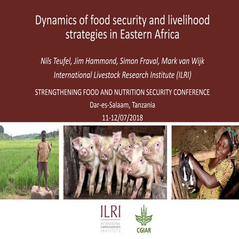 Dynamics of food security and livelihood strategies in Eastern Africa