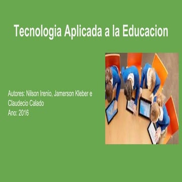 Tecnologia Educativa