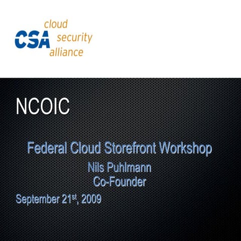 Nils Puhlmann Ncoic Slides