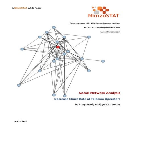 Social Network Analysis   White Paper