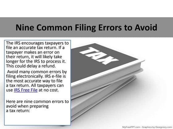 Six tips on whether to file a 2015 tax return | PPT
