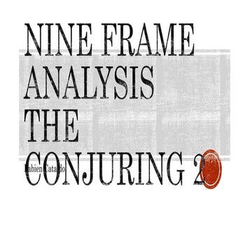 Nine frame analysis