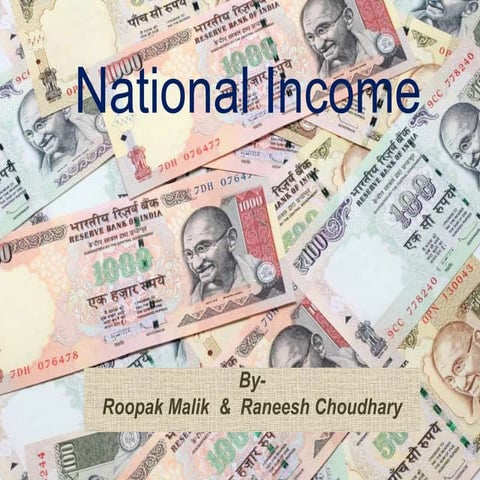 NATIONAL INCOME PPT