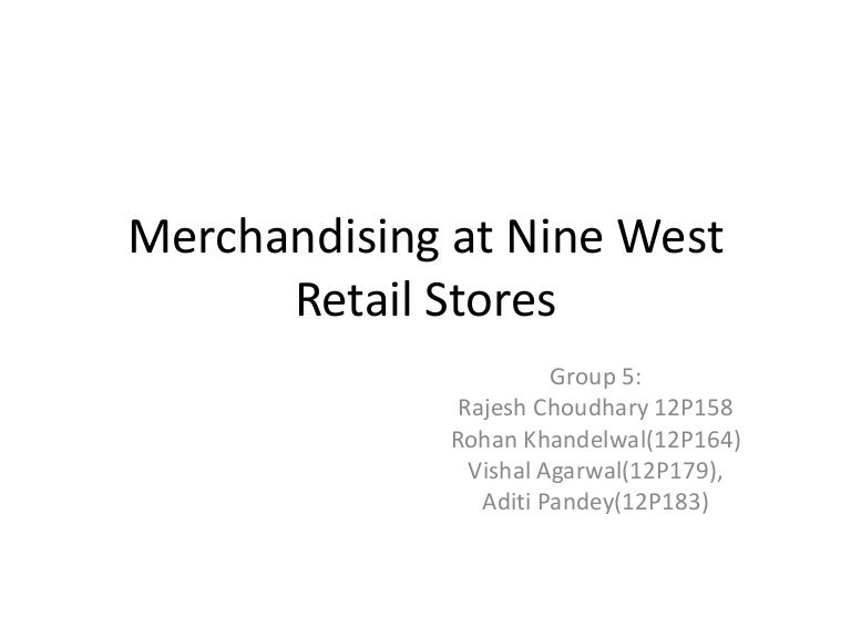 nine west retail stores