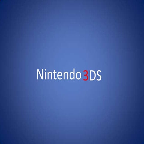 Nintendo 3DS | PPT