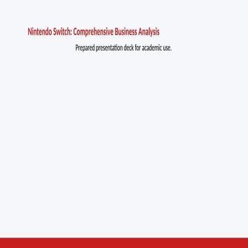 Nintendo revolution- MIT Case Study -11 October,2011 | PDF