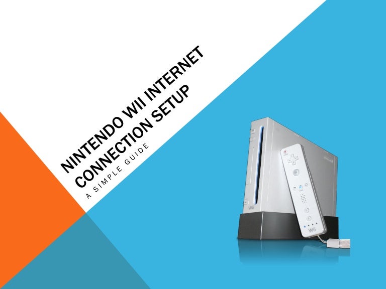 Nintendo wii connection setup