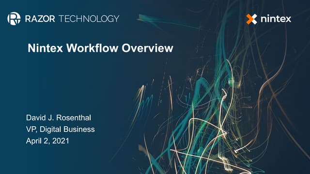 Nintex Worflow Overview
