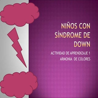 Niños con síndrome de down