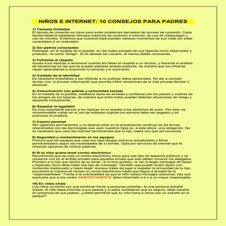 Niños e internet (EPs Calasparra)