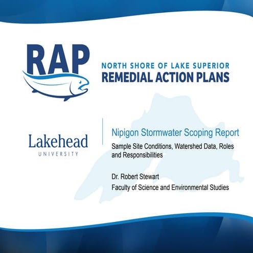 Nipigon storm scoping oct 9 presentation to PAC