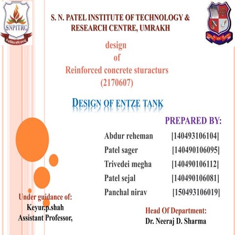introduction of intze tank
