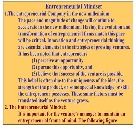 Nirma Etp Ent. Mindset