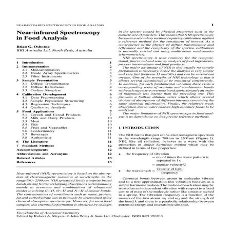 Nirs | PDF