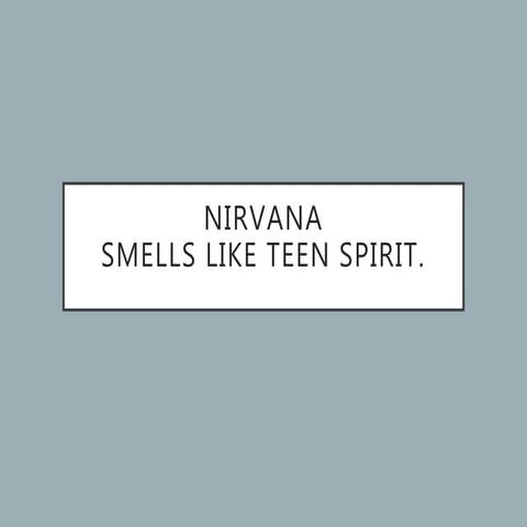 Nirvana music vid analysis