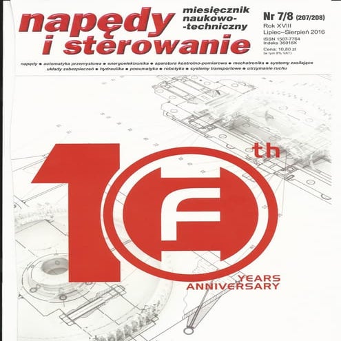 Napęd i Sterowanie - Pomiar wibracji silników elektrycznych