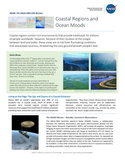 NISAR NASA-ISRO Synthetic Aperture Radar (NISAR) Coastal Land Loss