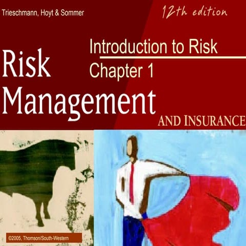 IRM ppt................... presentation............... Insurance and risk man...