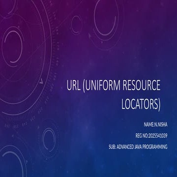 URL Class in Java.pdf
