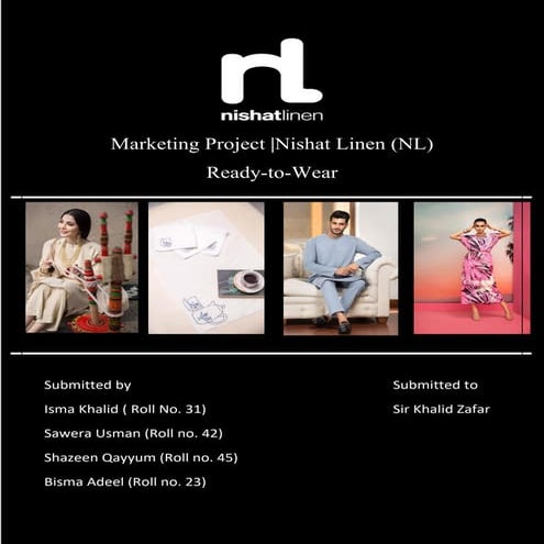 Nishat linen marketing project