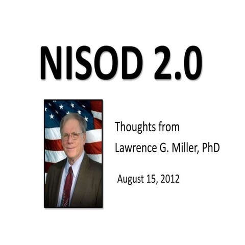 Nisod thoughts 08152012