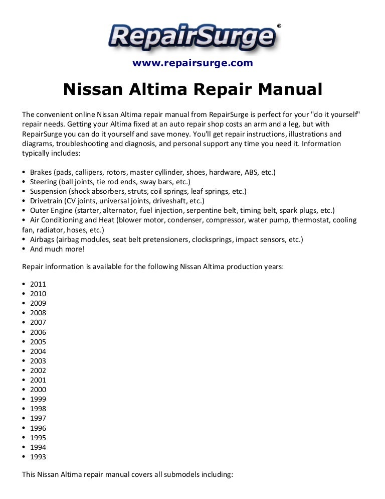 2000 toyota camry service manual