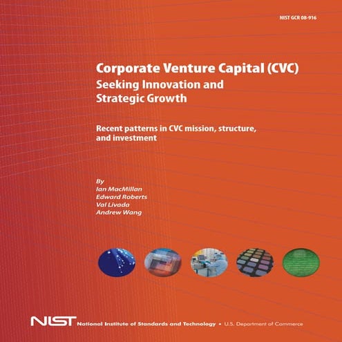 	NIST Corporate Venture Capital Study