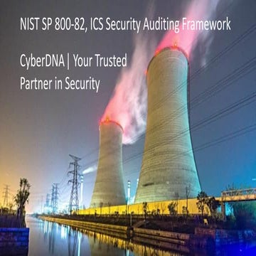Nist 800 82 ICS Security Auditing Framework