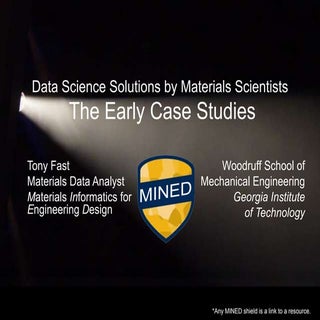 Data Science Solutions by Materials...