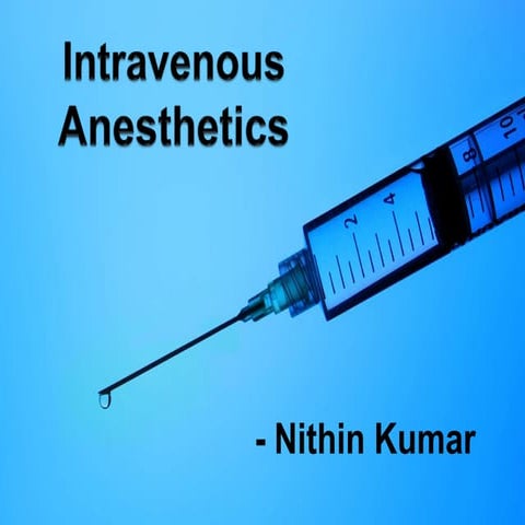 ANAESTHESIA-INTRAVENOUS