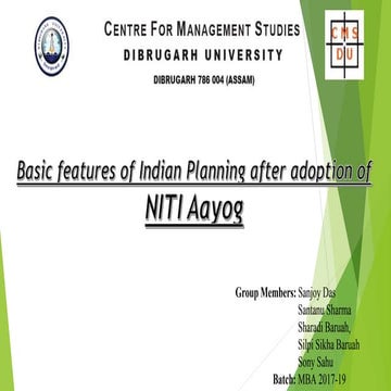 Niti aayog 