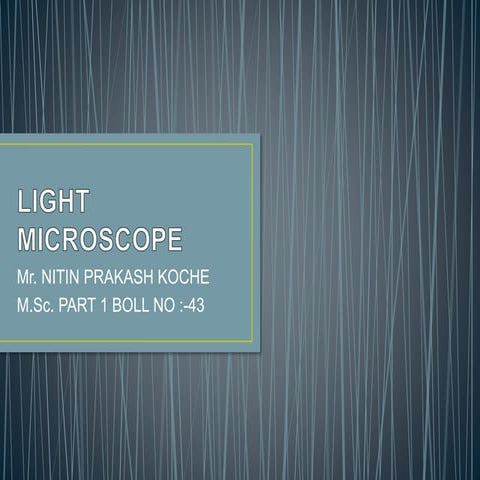 light microscope