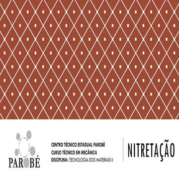 Nitretação