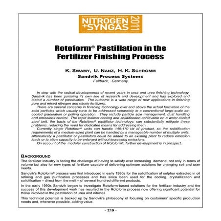 Nitrogen syngas 2011 | PDF